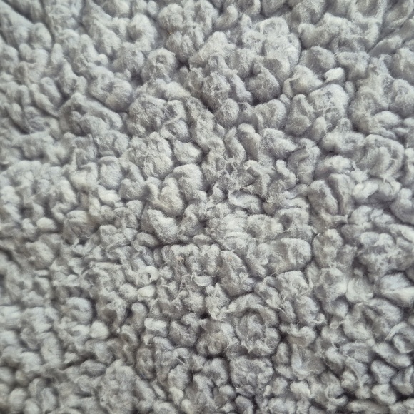 UGG Cream and Gray Sherpa Accent 20x20 Throw Pillows. - Picture 5 of 5